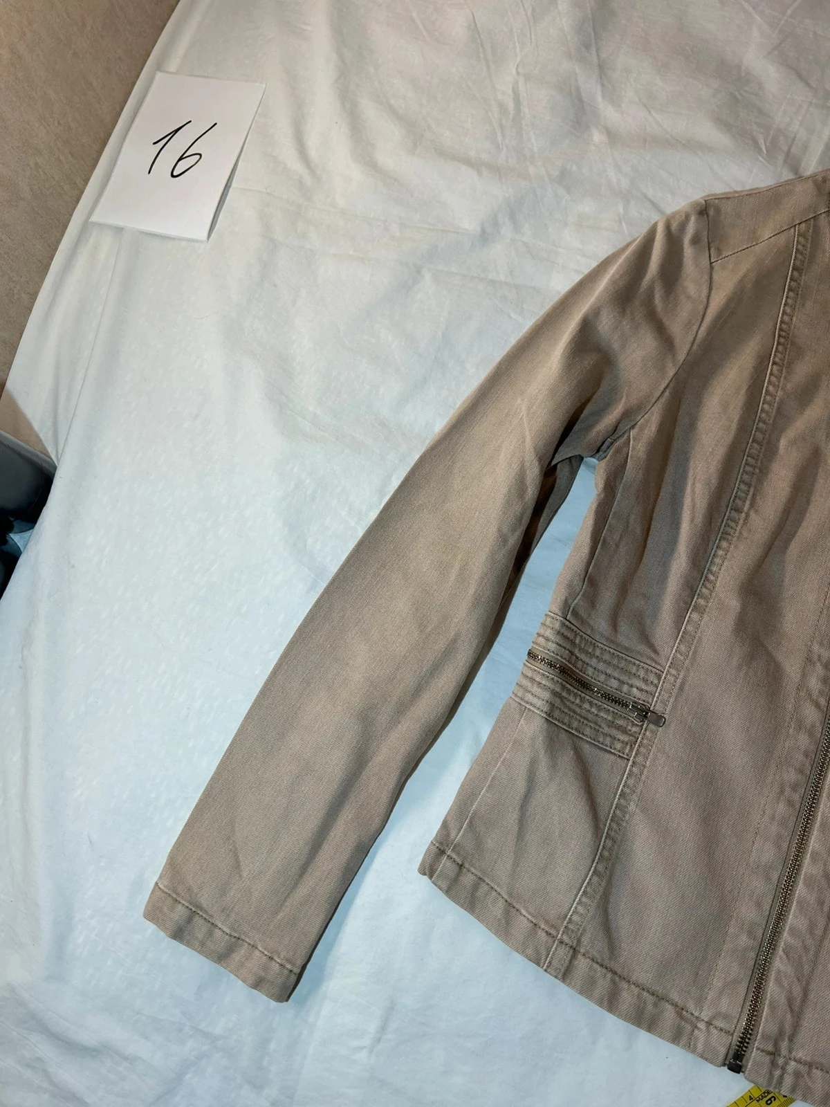 Crème beige spijkervest burton – photo 4